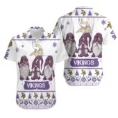 Minnesota Vikings Holiday Gnomes Hawaiian Shirt