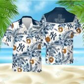 New York Yankees Baseball Essentials Hawaiian Shirt