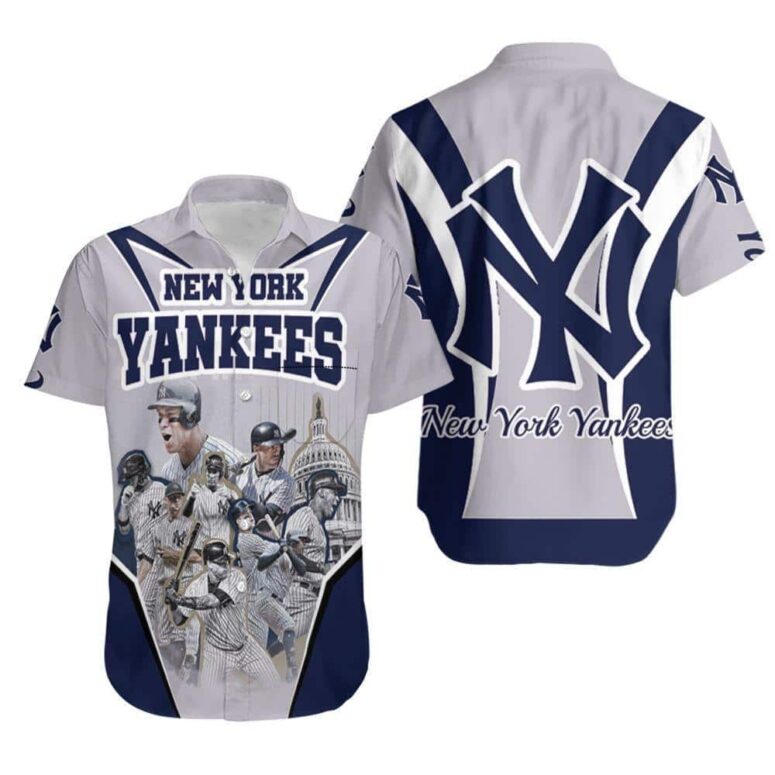 New York Yankees Capitol Moments Hawaiian Shirt