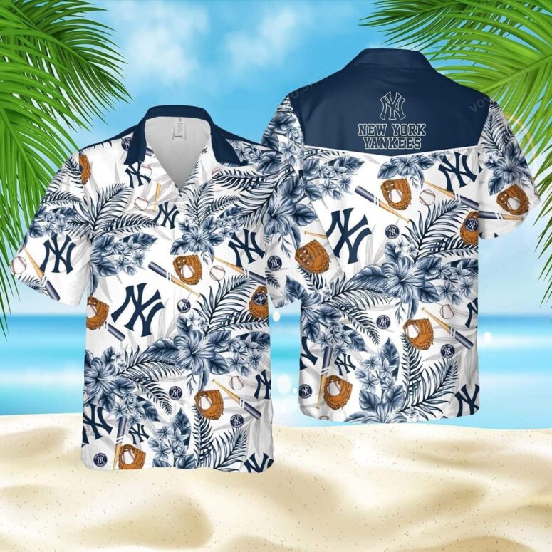 New York Yankees Classic Catch Hawaiian Shirt