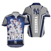 New York Yankees Clinch Celebration Hawaiian Shirt