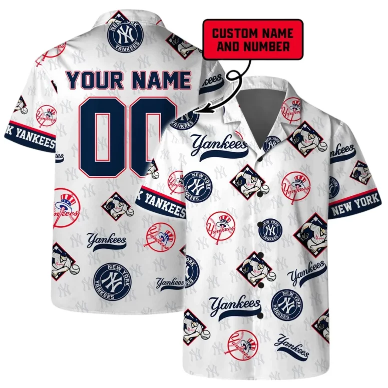 New York Yankees Custom Fan Hawaiian Shirt