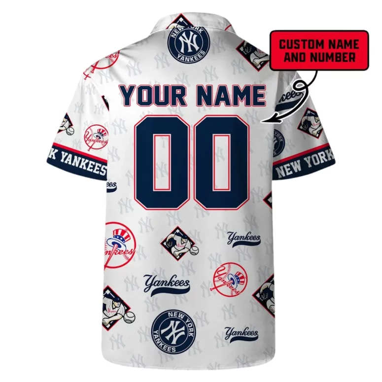 New York Yankees Custom Fan Hawaiian Shirt