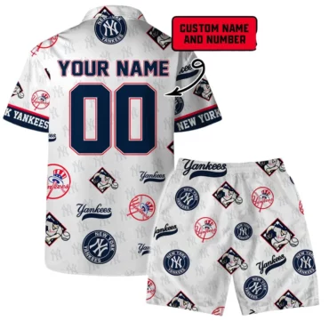 New York Yankees Custom Fan Hawaiian Shirt