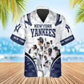 New York Yankees Dynamic Play Hawaiian Shirt - TeeAloha