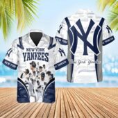 New York Yankees Dynamic Play Hawaiian Shirt 2 Site - TeeAloha