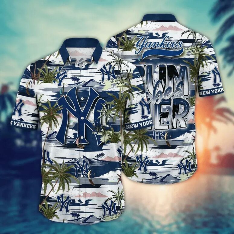 New York Yankees Island Breeze Summer Shirt