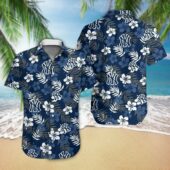 New York Yankees Island Flora Hawaiian Shirt