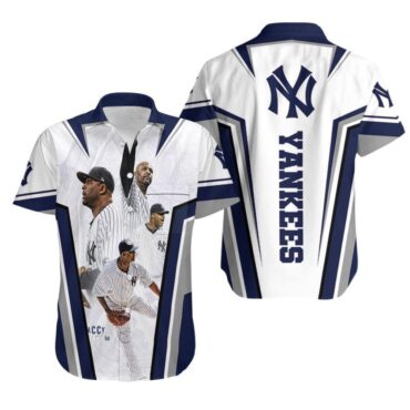 New York Yankees Legends Series Hawaiian Shirt