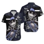 New York Yankees Skeleton Groove Hawaiian Shirt