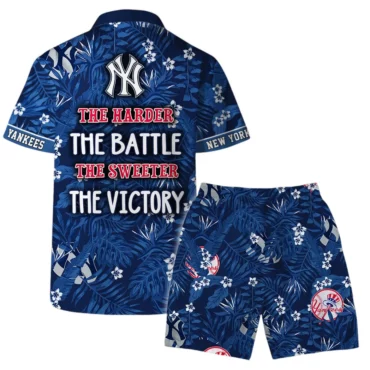 New York Yankees The Harder The Victory Hawaiian Shirt