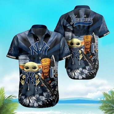 New York Yankees Tiki Fan Hawaiian Shirt