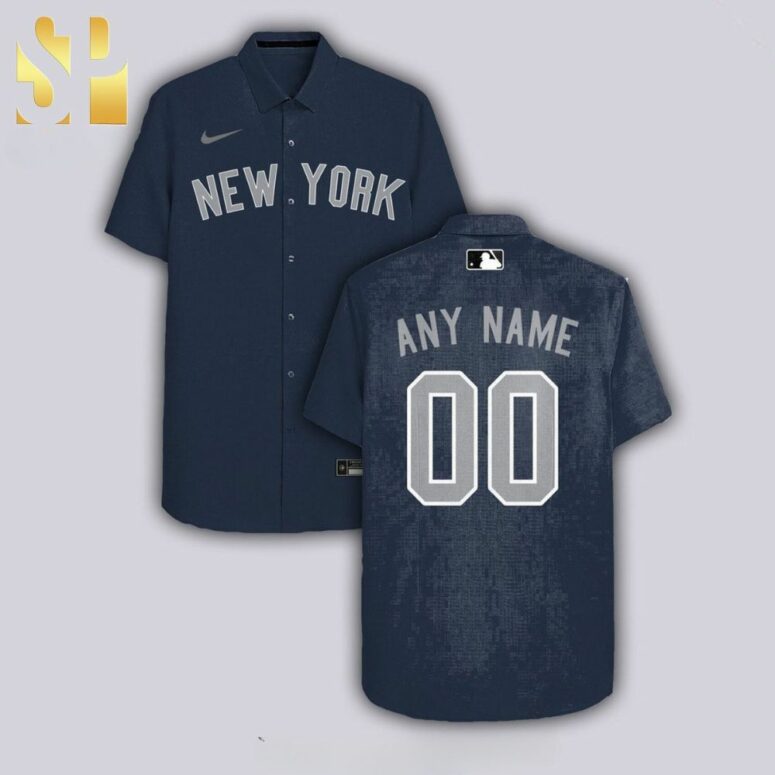 Personalized New York Yankees Game Day Hawaiian Shirt