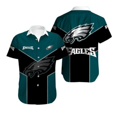 Philadelphia Eagles Bold Eagle Head Hawaiian Shirt