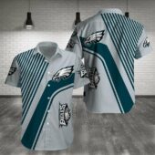 Philadelphia Eagles Dynamic Stripes Hawaiian Shirt