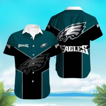 Philadelphia Eagles Modern Crest Hawaiian Shirt