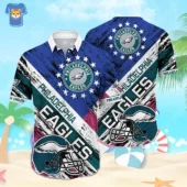 Philadelphia Eagles Patriotic Pride Hawaiian Shirt