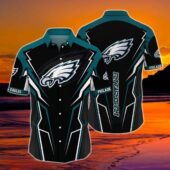 Philadelphia Eagles Thunder Strike Hawaiian Shirt