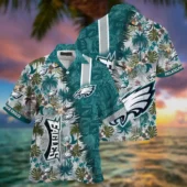 Philadelphia Eagles Tropical Island Breeze Hawaiian Shirt