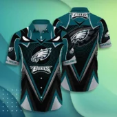 Philadelphia Eagles Vortex Power Hawaiian Shirt