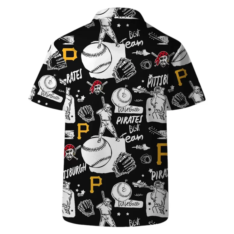 Pittsburgh Pirates Baseball Fun Hawaiian Shirt