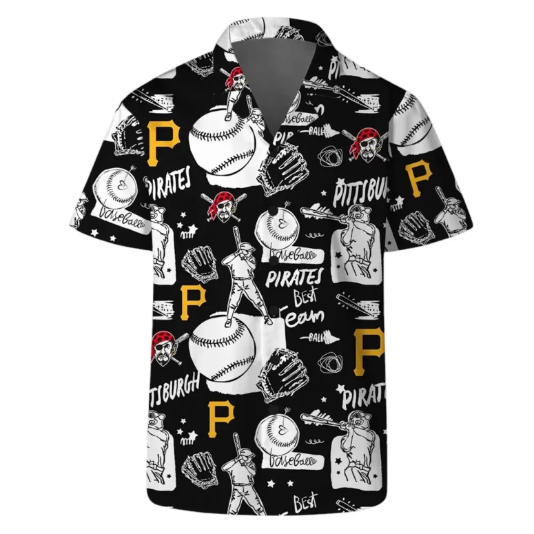 Pittsburgh Pirates Baseball Fun Hawaiian Shirt