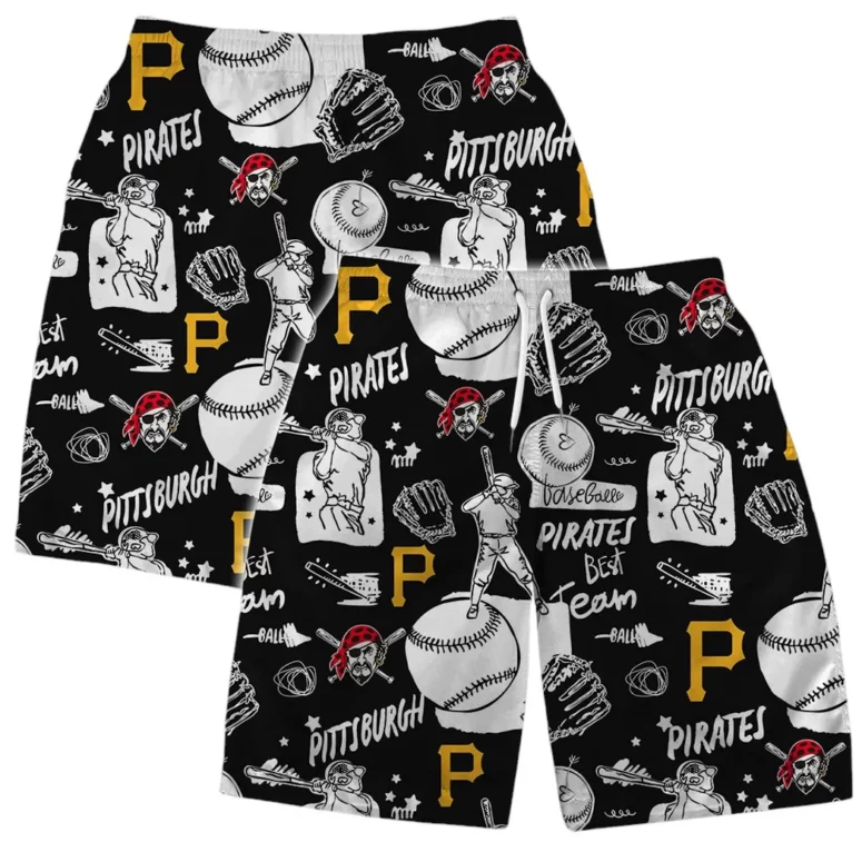 Pittsburgh Pirates Baseball Fun Hawaiian Shirt