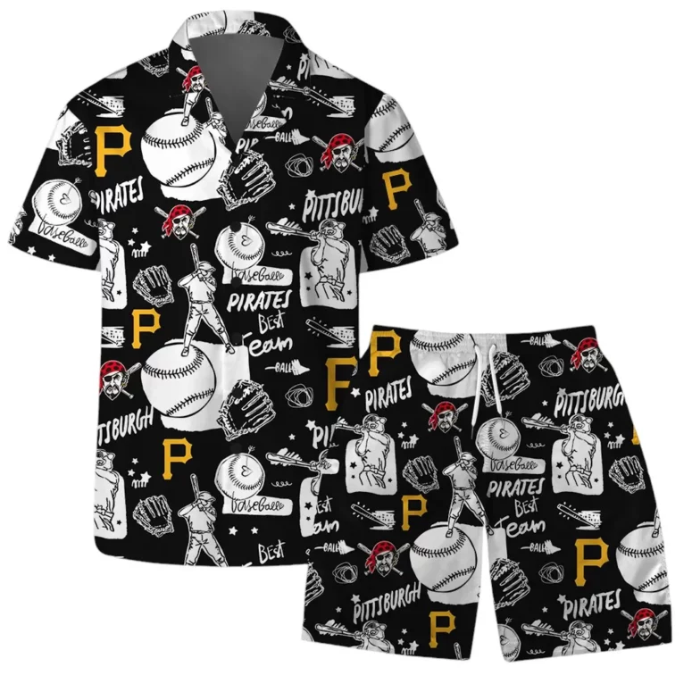 Pittsburgh Pirates Baseball Fun Hawaiian Shirt