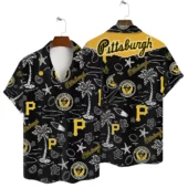 Pittsburgh Pirates Beach Paradise Hawaiian Shirt - TeeAloha