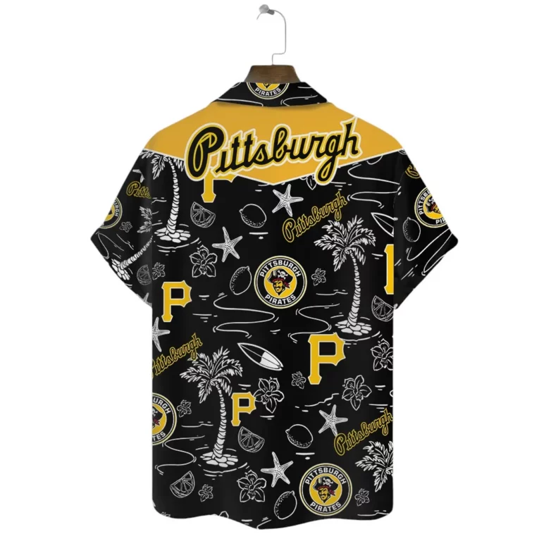 Pittsburgh Pirates Beach Paradise Hawaiian Shirt