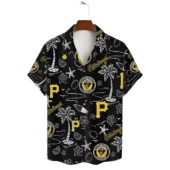 Pittsburgh Pirates Beach Paradise Hawaiian Shirt Front - TeeAloha