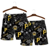 Pittsburgh Pirates Beach Paradise Hawaiian Short - TeeAloha