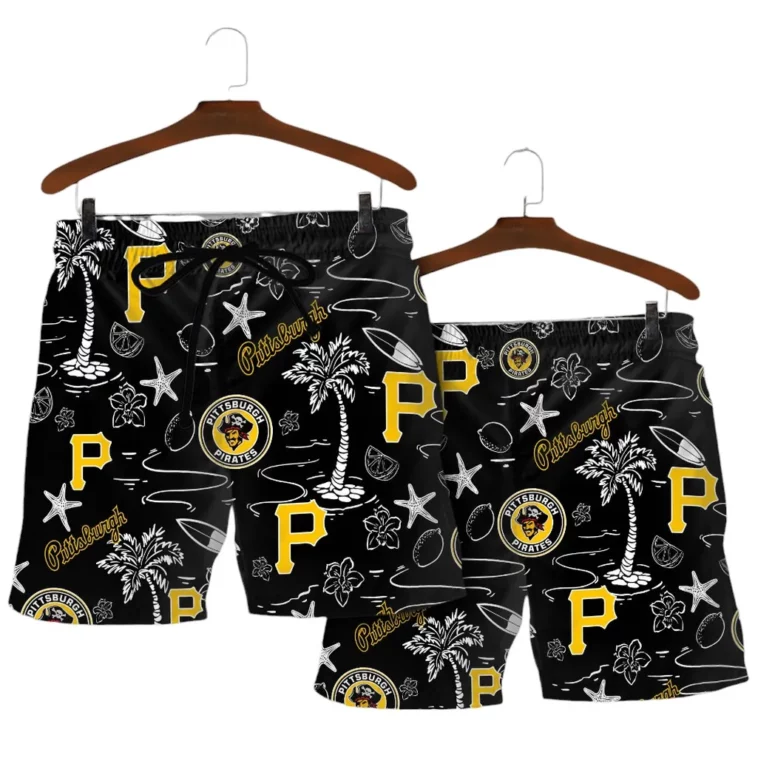 Pittsburgh Pirates Beach Paradise Hawaiian Shirt