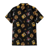 Pittsburgh Pirates Classic Logo Collage Hawaiian Shirt Back - TeeAloha