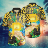 Pittsburgh Pirates Island Paradise Hawaiian Shirt