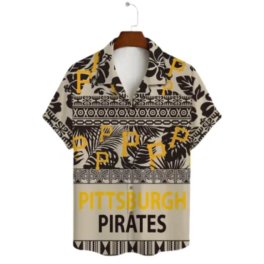 Pittsburgh Pirates Polynesian Vibes Hawaiian Shirt