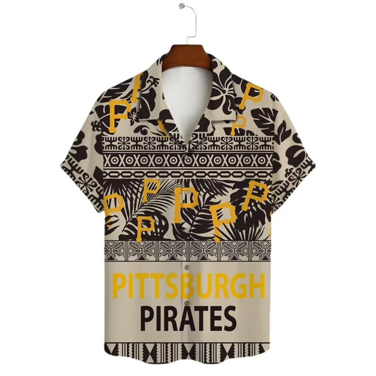 Pittsburgh Pirates Polynesian Vibes Hawaiian Shirt