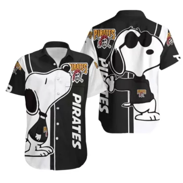 Pittsburgh Pirates Snoopy Vibes Hawaiian Shirt