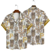 Pittsburgh Pirates Tiki Totem Hawaiian Shirt - TeeAloha