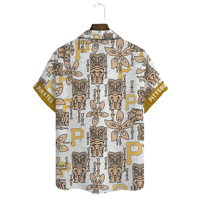 Pittsburgh Pirates Tiki Totem Hawaiian Shirt