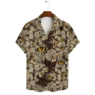 Pittsburgh Pirates Tropical Tribal Hawaiian Shirt