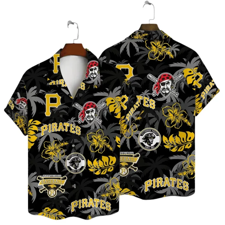 Pittsburgh Pirates Tropical Vibe Hawaiian Shirt