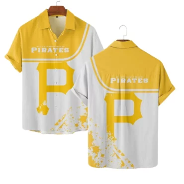 Pittsburgh Pirates Vintage Logo Hawaiian Shirt