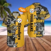 Pittsburgh Steelers Island Armo Hawaiian Shirt - TeeAloha