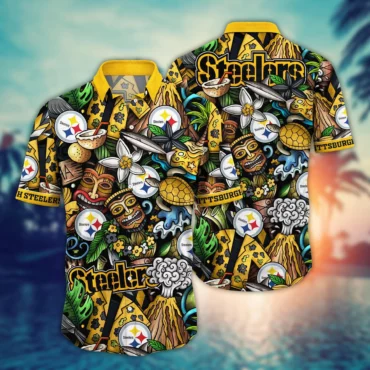 Pittsburgh Steelers Island Spirit Hawaiian Shirt