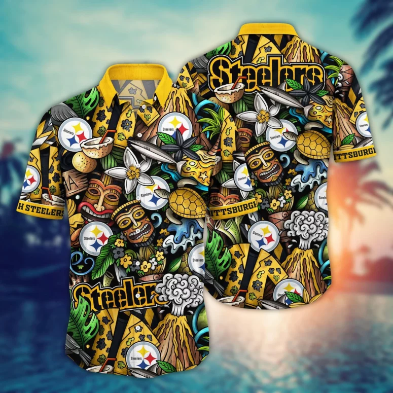 Pittsburgh Steelers Island Spirit Hawaiian Shirt