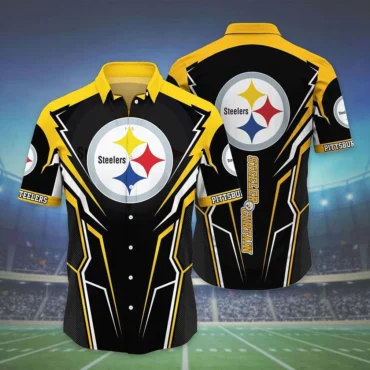 Pittsburgh Steelers Thunderbolt Hawaiian Shirt