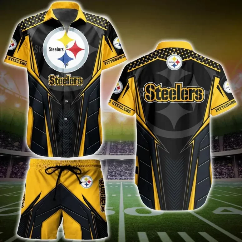 Pittsburgh Steelers Titan Geary Hawaiian Shirt