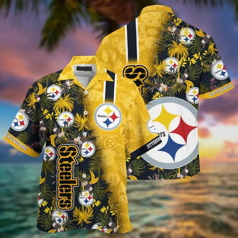 Pittsburgh Steelers Tropic Fusion Hawaiian Shirt