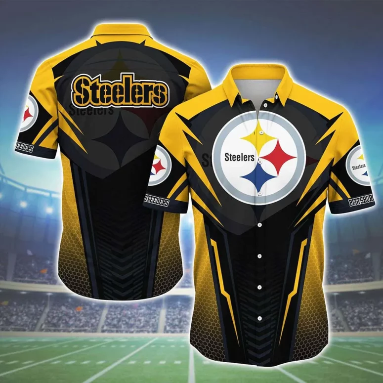 Pittsburgh Steelers Vortex Power Hawaiian Shirt